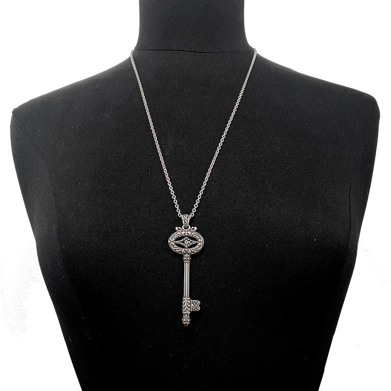 Unlocked - Large Key Necklace