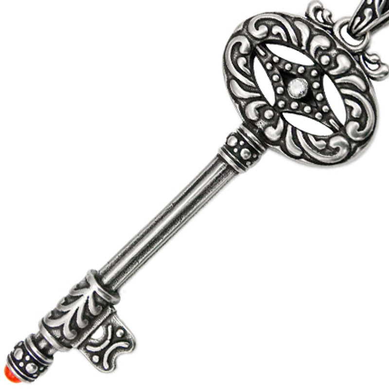 Unlocked - Large Key Necklace